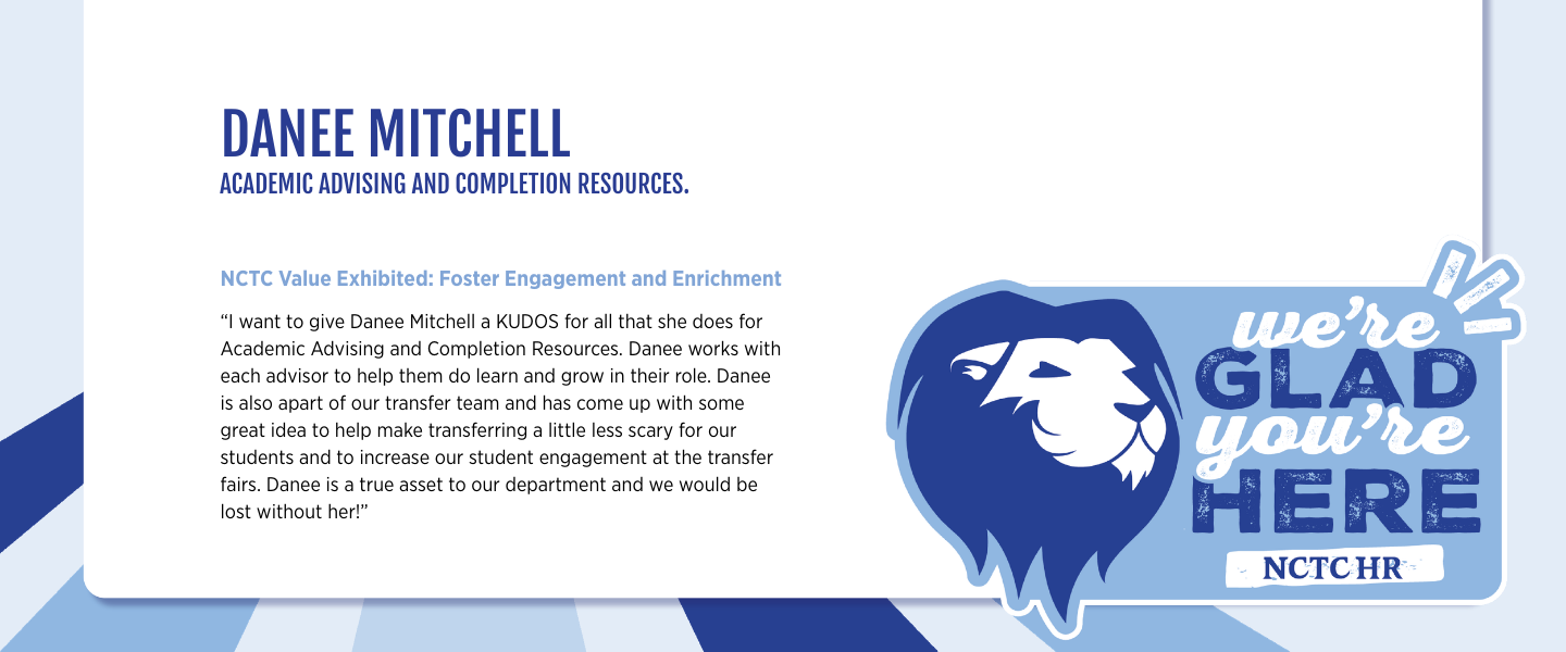 Danee Mitchell KUDOSMARCH26